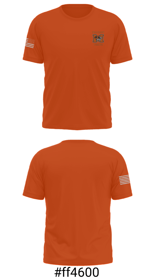 Short Sleeve Performance Shirt, Mangum Junior High School Basketball, Women's Basketball, Teamtime, Team time, sublimation, custom sports apparel, team uniforms, spirit wear, spiritwear, sports uniforms, custom shirts, team store, custom team store, fundraiser sports, apparel fundraiser