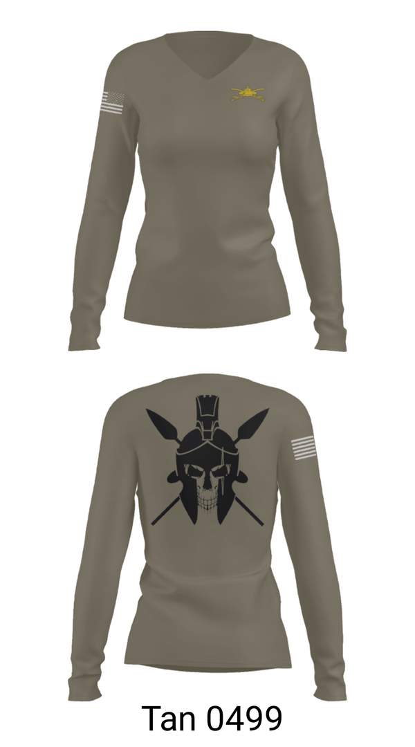 Women's Long Sleeve Vneck Shirt, Centurions, Army, Teamtime, Team time, sublimation, custom sports apparel, team uniforms, spirit wear, spiritwear, sports uniforms, custom shirts, team store, custom team store, fundraiser sports, apparel fundraiser