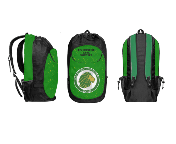 Gear Bag, H W Byers High School Basketball, Women's Basketball, Teamtime, Team time, sublimation, custom sports apparel, team uniforms, spirit wear, spiritwear, sports uniforms, custom shirts, team store, custom team store, fundraiser sports, apparel fundraiser