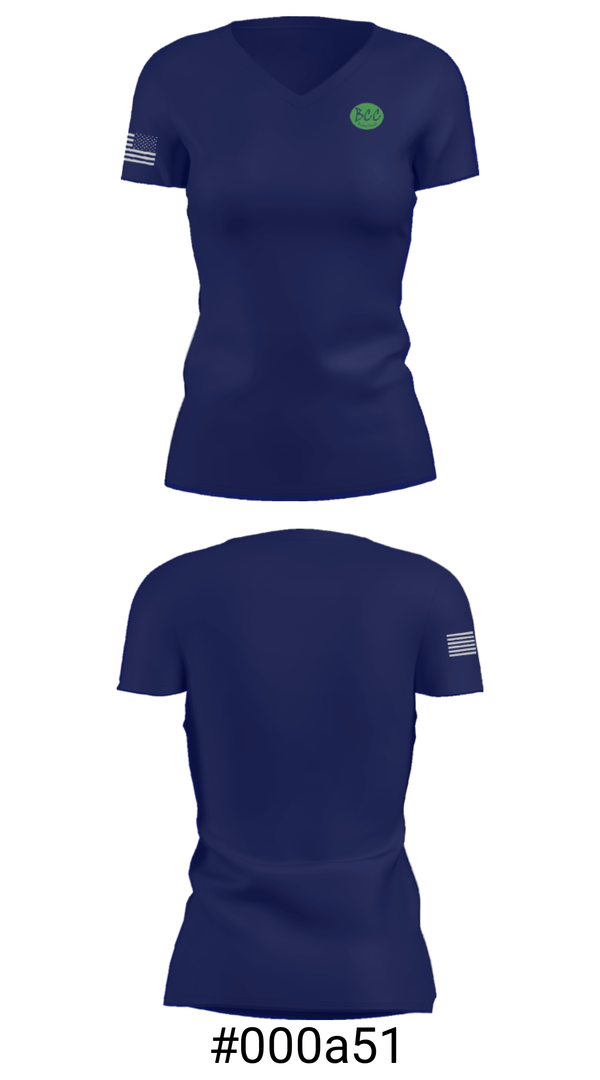 Women's Short Sleeve Vneck Shirt, Buckeye Career Center, Spirit Store, Teamtime, Team time, sublimation, custom sports apparel, team uniforms, spirit wear, spiritwear, sports uniforms, custom shirts, team store, custom team store, fundraiser sports, apparel fundraiser