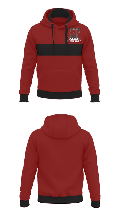 Hoodie, Pennock Elementary, Spirit Store, Teamtime, Team time, sublimation, custom sports apparel, team uniforms, spirit wear, spiritwear, sports uniforms, custom shirts, team store, custom team store, fundraiser sports, apparel fundraiser