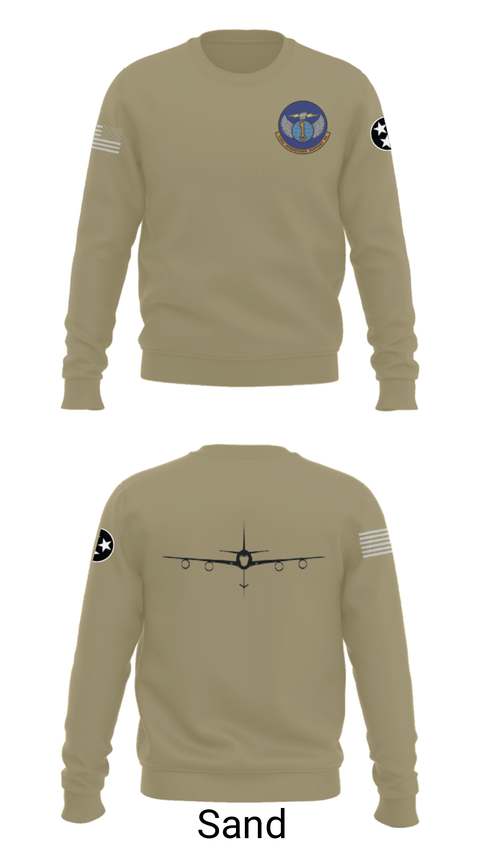 Crew Neck Sweatshirt, 134 Operations Support Squadron, Air Force, Teamtime, Team time, sublimation, custom sports apparel, team uniforms, spirit wear, spiritwear, sports uniforms, custom shirts, team store, custom team store, fundraiser sports, apparel fundraiser