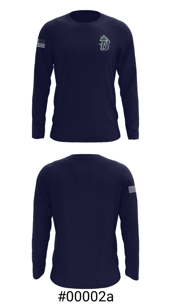 Long Sleeve Performance Shirt, Todd Beamer High School Gymnastics, Spirit Store, Teamtime, Team time, sublimation, custom sports apparel, team uniforms, spirit wear, spiritwear, sports uniforms, custom shirts, team store, custom team store, fundraiser sports, apparel fundraiser
