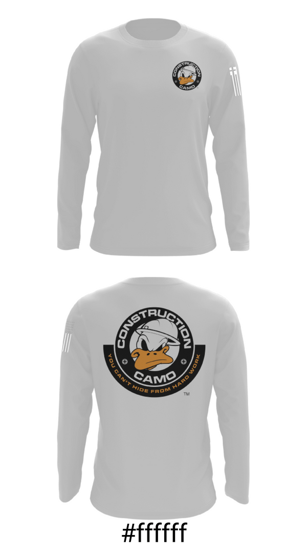 Long Sleeve Performance Shirt, Construction Camo, , Teamtime, Team time, sublimation, custom sports apparel, team uniforms, spirit wear, spiritwear, sports uniforms, custom shirts, team store, custom team store, fundraiser sports, apparel fundraiser