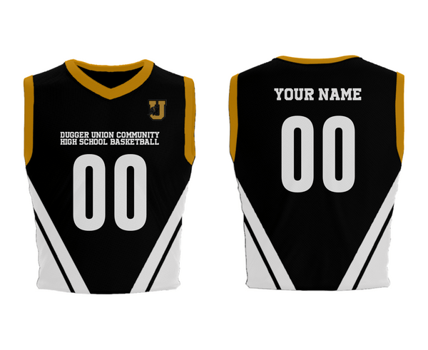 Mens Basketball Jersey, Dugger Union Community High School Basketball, Men's Basketball, Teamtime, Team time, sublimation, custom sports apparel, team uniforms, spirit wear, spiritwear, sports uniforms, custom shirts, team store, custom team store, fundraiser sports, apparel fundraiser