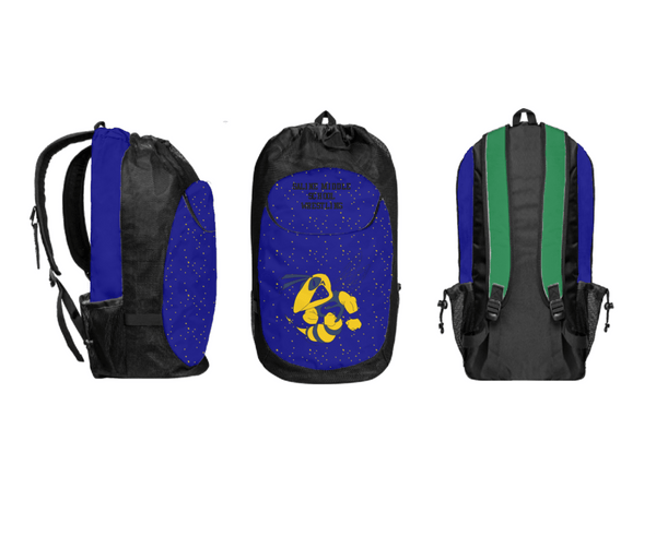 Gear Bag, Saline Middle School Wrestling, Wrestling, Teamtime, Team time, sublimation, custom sports apparel, team uniforms, spirit wear, spiritwear, sports uniforms, custom shirts, team store, custom team store, fundraiser sports, apparel fundraiser