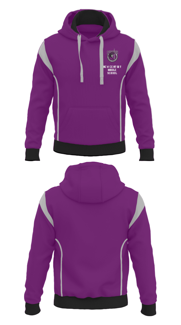 Hoodie, New Century Middle School, Spirit Store, Teamtime, Team time, sublimation, custom sports apparel, team uniforms, spirit wear, spiritwear, sports uniforms, custom shirts, team store, custom team store, fundraiser sports, apparel fundraiser