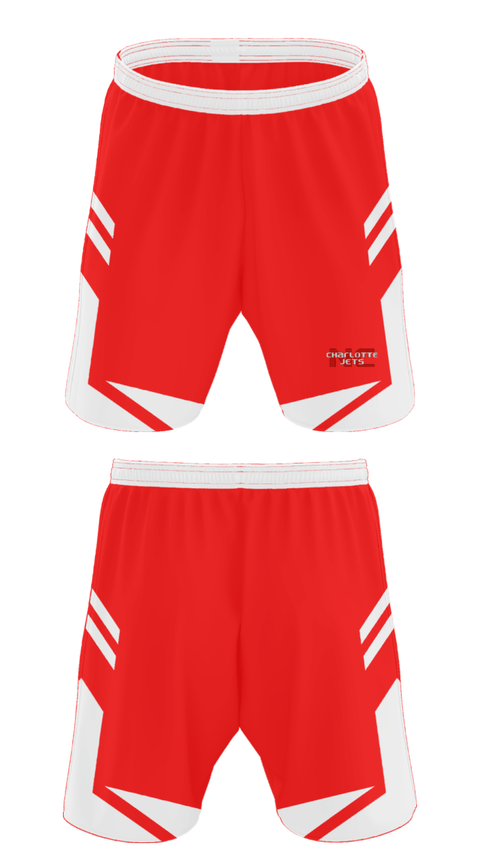 Athletic Shorts With Pockets, Charlotte Jets Basketball Organization, Men's Basketball, Teamtime, Team time, sublimation, custom sports apparel, team uniforms, spirit wear, spiritwear, sports uniforms, custom shirts, team store, custom team store, fundraiser sports, apparel fundraiser