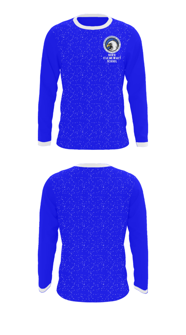 Long Sleeve Performance Shirt, South Elementary School, Spirit Store, Teamtime, Team time, sublimation, custom sports apparel, team uniforms, spirit wear, spiritwear, sports uniforms, custom shirts, team store, custom team store, fundraiser sports, apparel fundraiser