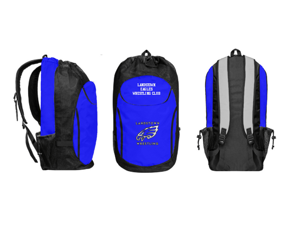 Gear Bag, Landstown Eagles Wrestling Club, Wrestling, Teamtime, Team time, sublimation, custom sports apparel, team uniforms, spirit wear, spiritwear, sports uniforms, custom shirts, team store, custom team store, fundraiser sports, apparel fundraiser