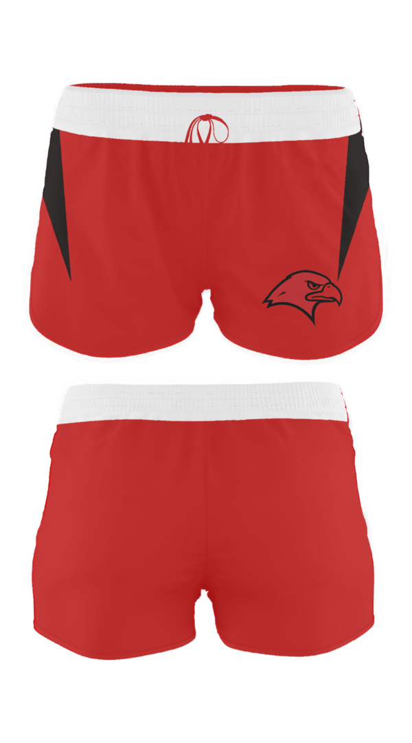 Women's Shorts, Saranac Youth Wrestling Club - Redhawks, Wrestling, Teamtime, Team time, sublimation, custom sports apparel, team uniforms, spirit wear, spiritwear, sports uniforms, custom shirts, team store, custom team store, fundraiser sports, apparel fundraiser