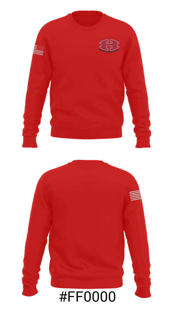 Crew Neck Sweatshirt, Crosby Middle School Basketball, Women's Basketball, Teamtime, Team time, sublimation, custom sports apparel, team uniforms, spirit wear, spiritwear, sports uniforms, custom shirts, team store, custom team store, fundraiser sports, apparel fundraiser