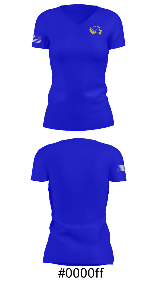 Women's Short Sleeve Vneck Shirt, Holdenville High School Basketball, Women's Basketball, Teamtime, Team time, sublimation, custom sports apparel, team uniforms, spirit wear, spiritwear, sports uniforms, custom shirts, team store, custom team store, fundraiser sports, apparel fundraiser