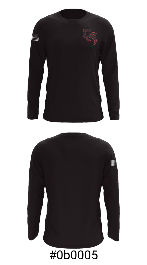 Long Sleeve Performance Shirt, Cave Spring High School, Spirit Store, Teamtime, Team time, sublimation, custom sports apparel, team uniforms, spirit wear, spiritwear, sports uniforms, custom shirts, team store, custom team store, fundraiser sports, apparel fundraiser