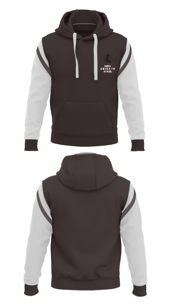 Hoodie, South Barber 7-12 School, Spirit Store, Teamtime, Team time, sublimation, custom sports apparel, team uniforms, spirit wear, spiritwear, sports uniforms, custom shirts, team store, custom team store, fundraiser sports, apparel fundraiser