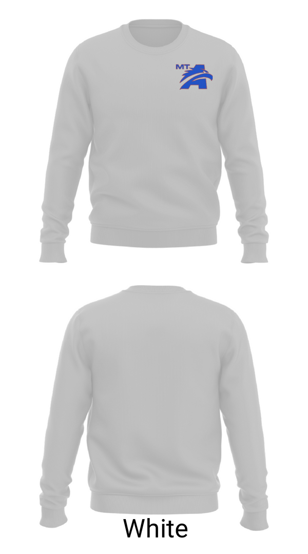 Crew Neck Sweatshirt, Mt Ararat High School Swimming, Swimming, Teamtime, Team time, sublimation, custom sports apparel, team uniforms, spirit wear, spiritwear, sports uniforms, custom shirts, team store, custom team store, fundraiser sports, apparel fundraiser