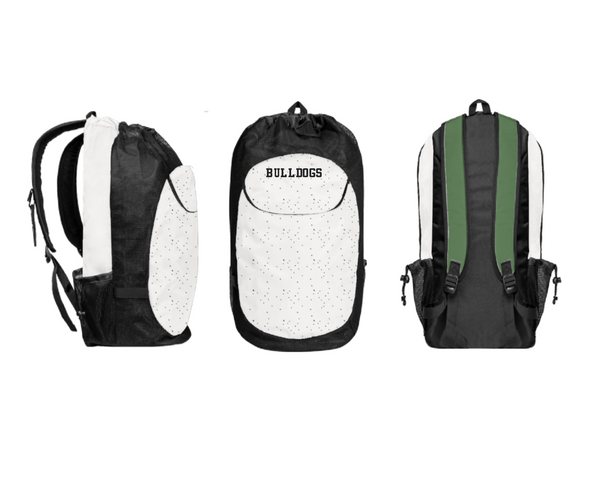 Gear Bag, Bulldogs, Men's Basketball, Teamtime, Team time, sublimation, custom sports apparel, team uniforms, spirit wear, spiritwear, sports uniforms, custom shirts, team store, custom team store, fundraiser sports, apparel fundraiser
