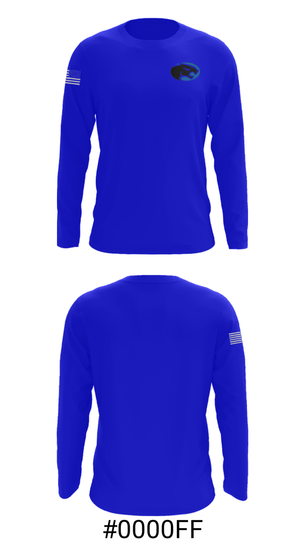 Long Sleeve Performance Shirt, Paradise Honors High School, Spirit Store, Teamtime, Team time, sublimation, custom sports apparel, team uniforms, spirit wear, spiritwear, sports uniforms, custom shirts, team store, custom team store, fundraiser sports, apparel fundraiser