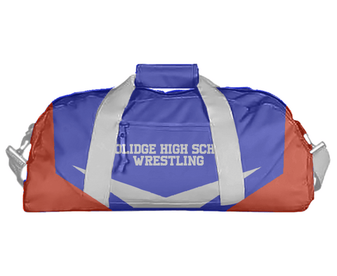 Duffle Bag, Coolidge High School Wrestling, Wrestling, Teamtime, Team time, sublimation, custom sports apparel, team uniforms, spirit wear, spiritwear, sports uniforms, custom shirts, team store, custom team store, fundraiser sports, apparel fundraiser
