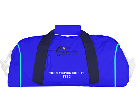 Duffle Bag, The Watering Hole at FFHQ, , Teamtime, Team time, sublimation, custom sports apparel, team uniforms, spirit wear, spiritwear, sports uniforms, custom shirts, team store, custom team store, fundraiser sports, apparel fundraiser
