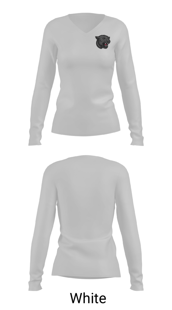 Women's Long Sleeve Vneck Shirt, Hermitage High School Wrestling, Wrestling, Teamtime, Team time, sublimation, custom sports apparel, team uniforms, spirit wear, spiritwear, sports uniforms, custom shirts, team store, custom team store, fundraiser sports, apparel fundraiser