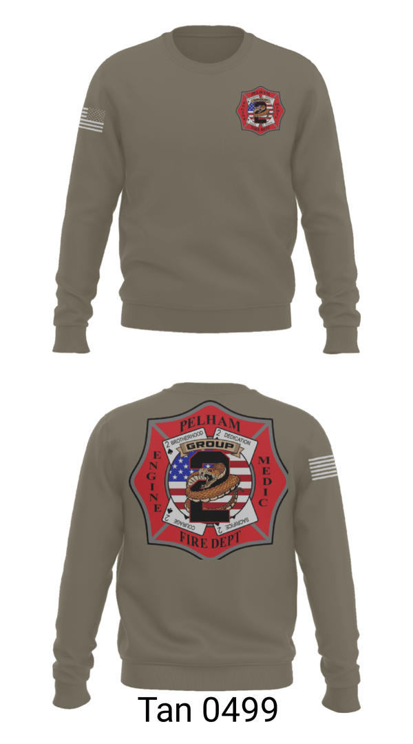 Crew Neck Sweatshirt, Group 2, Fire Department, Teamtime, Team time, sublimation, custom sports apparel, team uniforms, spirit wear, spiritwear, sports uniforms, custom shirts, team store, custom team store, fundraiser sports, apparel fundraiser