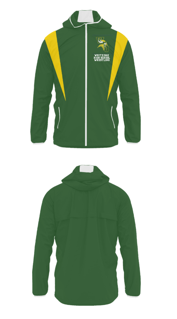 Windbreaker, White Oak High School Wrestling, Wrestling, Teamtime, Team time, sublimation, custom sports apparel, team uniforms, spirit wear, spiritwear, sports uniforms, custom shirts, team store, custom team store, fundraiser sports, apparel fundraiser