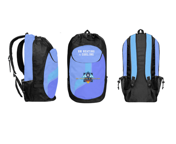 Gear Bag, HN Heating & Cooling, , Teamtime, Team time, sublimation, custom sports apparel, team uniforms, spirit wear, spiritwear, sports uniforms, custom shirts, team store, custom team store, fundraiser sports, apparel fundraiser
