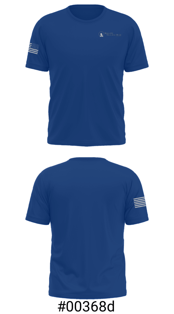Short Sleeve Performance Shirt, Queen Of The Miraculous Medal School, Spirit Store, Teamtime, Team time, sublimation, custom sports apparel, team uniforms, spirit wear, spiritwear, sports uniforms, custom shirts, team store, custom team store, fundraiser sports, apparel fundraiser