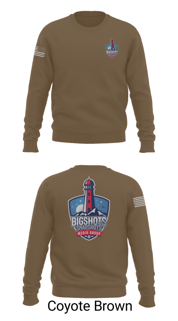 Crew Neck Sweatshirt, Bigshots Snapshots media group, , Teamtime, Team time, sublimation, custom sports apparel, team uniforms, spirit wear, spiritwear, sports uniforms, custom shirts, team store, custom team store, fundraiser sports, apparel fundraiser