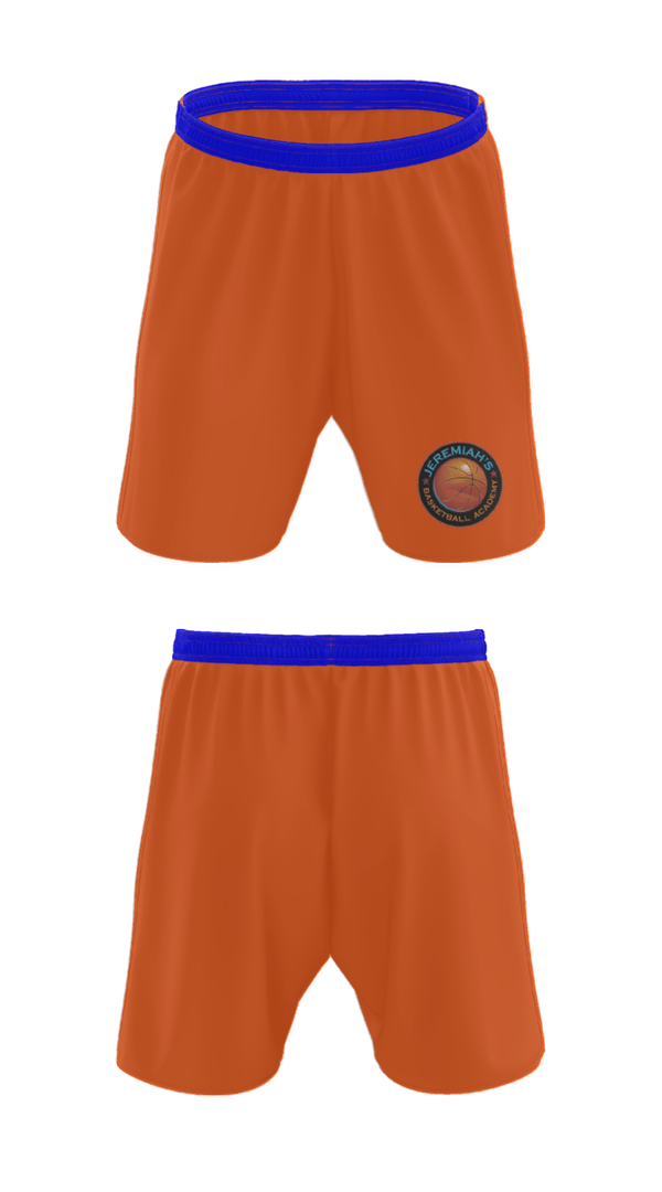 Athletic Shorts With Pockets, Jeremiah’s Basketball Academy, Men's Basketball, Teamtime, Team time, sublimation, custom sports apparel, team uniforms, spirit wear, spiritwear, sports uniforms, custom shirts, team store, custom team store, fundraiser sports, apparel fundraiser