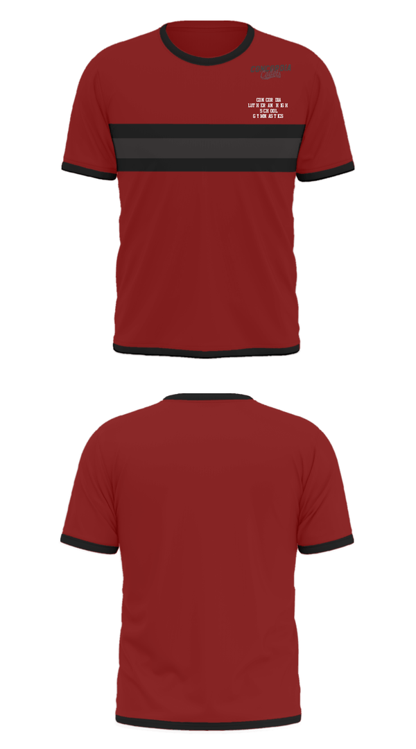 Short Sleeve Performance Shirt, Concordia Lutheran High School Gymnastics, Spirit Store, Teamtime, Team time, sublimation, custom sports apparel, team uniforms, spirit wear, spiritwear, sports uniforms, custom shirts, team store, custom team store, fundraiser sports, apparel fundraiser