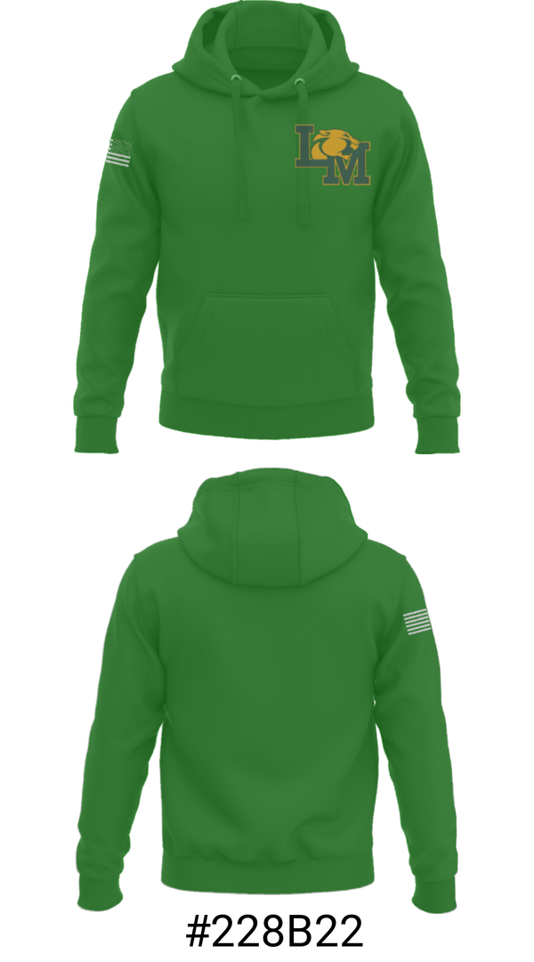 Hoodie, Little Miami Panthers, Men's Lacrosse, Teamtime, Team time, sublimation, custom sports apparel, team uniforms, spirit wear, spiritwear, sports uniforms, custom shirts, team store, custom team store, fundraiser sports, apparel fundraiser