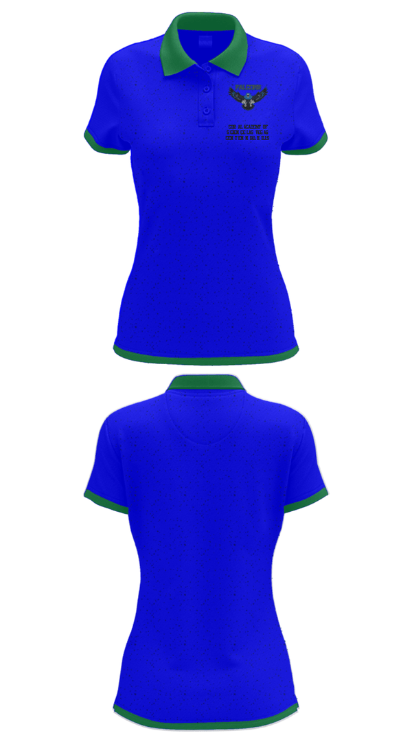 Women's Short Sleeve Performance Polo, Coral Academy Of Science Las Vegas Centennial Hills, Spirit Store, Teamtime, Team time, sublimation, custom sports apparel, team uniforms, spirit wear, spiritwear, sports uniforms, custom shirts, team store, custom team store, fundraiser sports, apparel fundraiser
