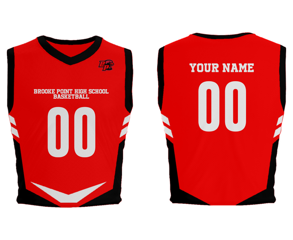 Mens Basketball Jersey, Brooke Point High School Basketball, Men's Basketball, Teamtime, Team time, sublimation, custom sports apparel, team uniforms, spirit wear, spiritwear, sports uniforms, custom shirts, team store, custom team store, fundraiser sports, apparel fundraiser