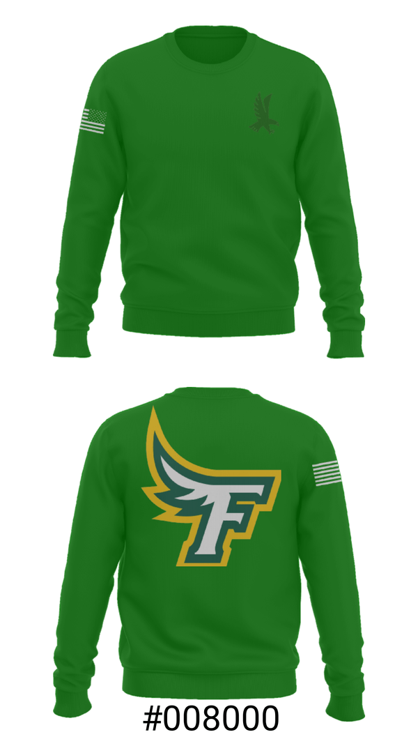 Crew Neck Sweatshirt, Akron Firestone High School Wresling, Wrestling, Teamtime, Team time, sublimation, custom sports apparel, team uniforms, spirit wear, spiritwear, sports uniforms, custom shirts, team store, custom team store, fundraiser sports, apparel fundraiser