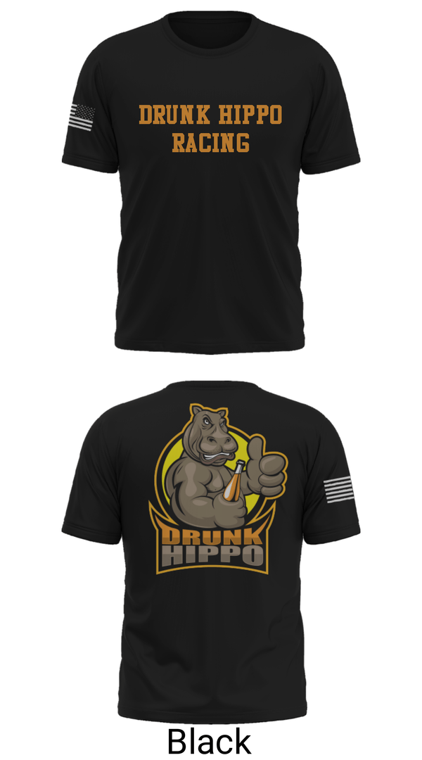 Short Sleeve Performance Shirt, Drunk Hippo Racing, , Teamtime, Team time, sublimation, custom sports apparel, team uniforms, spirit wear, spiritwear, sports uniforms, custom shirts, team store, custom team store, fundraiser sports, apparel fundraiser