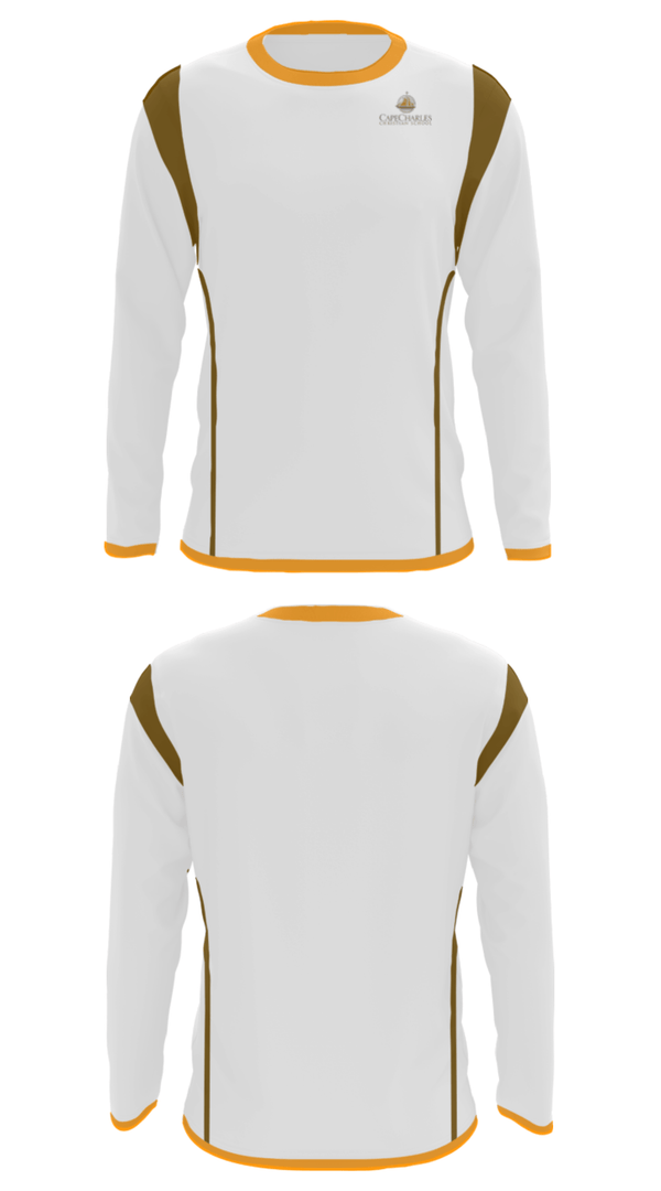 Long Sleeve Performance Shirt, Cape Charles Christian School, Spirit Store, Teamtime, Team time, sublimation, custom sports apparel, team uniforms, spirit wear, spiritwear, sports uniforms, custom shirts, team store, custom team store, fundraiser sports, apparel fundraiser