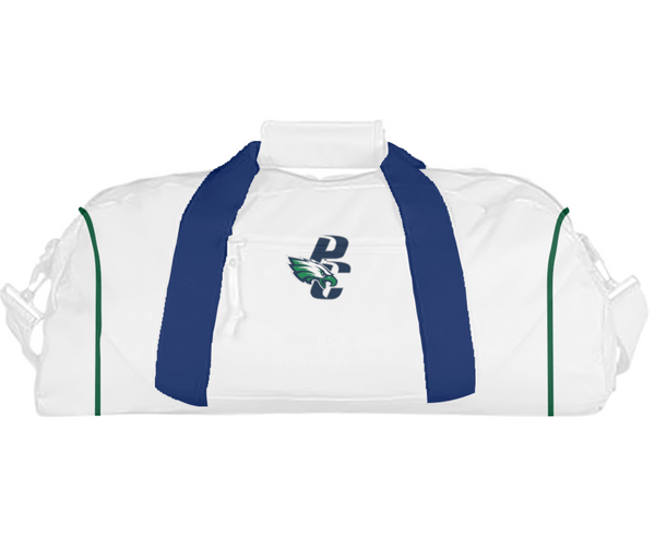 Duffle Bag, Pine Creek High School Basketball, Women's Basketball, Teamtime, Team time, sublimation, custom sports apparel, team uniforms, spirit wear, spiritwear, sports uniforms, custom shirts, team store, custom team store, fundraiser sports, apparel fundraiser