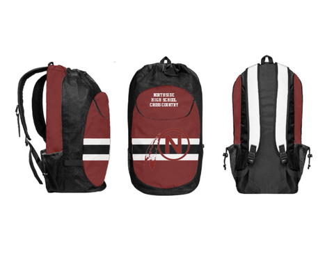 Gear Bag, Northside High School Cross Country, Cross Country, Teamtime, Team time, sublimation, custom sports apparel, team uniforms, spirit wear, spiritwear, sports uniforms, custom shirts, team store, custom team store, fundraiser sports, apparel fundraiser
