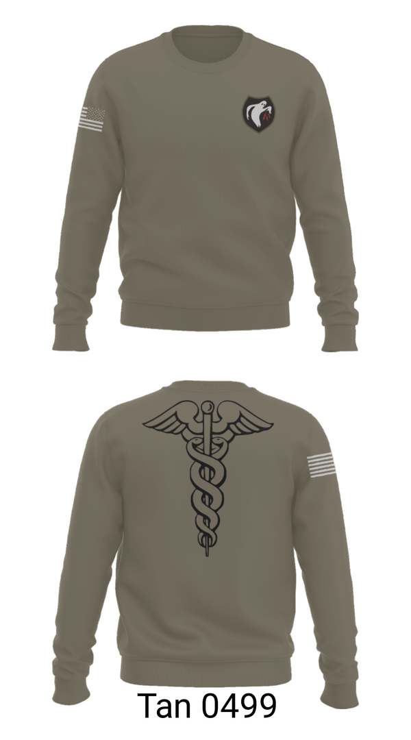 Crew Neck Sweatshirt, , Army, Teamtime, Team time, sublimation, custom sports apparel, team uniforms, spirit wear, spiritwear, sports uniforms, custom shirts, team store, custom team store, fundraiser sports, apparel fundraiser