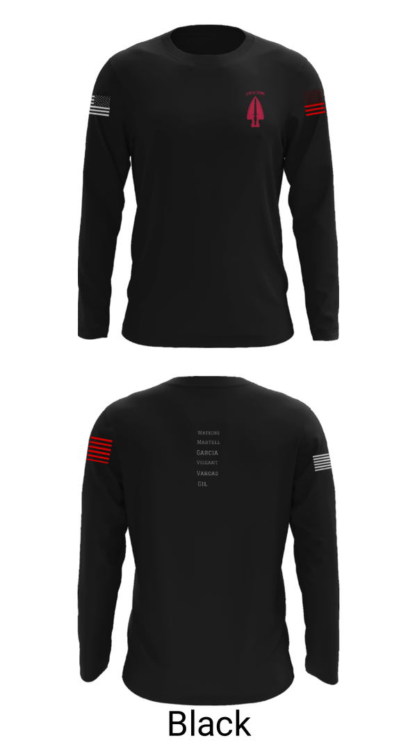 Long Sleeve Performance Shirt, , Army, Teamtime, Team time, sublimation, custom sports apparel, team uniforms, spirit wear, spiritwear, sports uniforms, custom shirts, team store, custom team store, fundraiser sports, apparel fundraiser