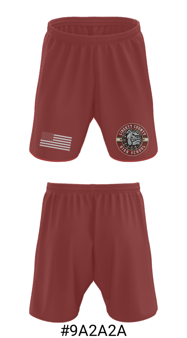 Athletic Shorts With Pockets, Liberty County High School Wrestling, Wrestling, Teamtime, Team time, sublimation, custom sports apparel, team uniforms, spirit wear, spiritwear, sports uniforms, custom shirts, team store, custom team store, fundraiser sports, apparel fundraiser