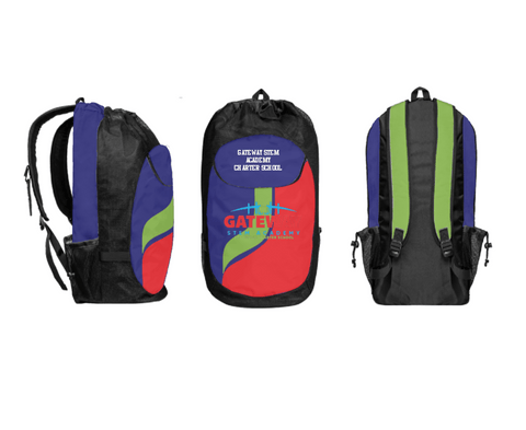 Gear Bag, Gateway Stem Academy Charter School, Spirit Store, Teamtime, Team time, sublimation, custom sports apparel, team uniforms, spirit wear, spiritwear, sports uniforms, custom shirts, team store, custom team store, fundraiser sports, apparel fundraiser