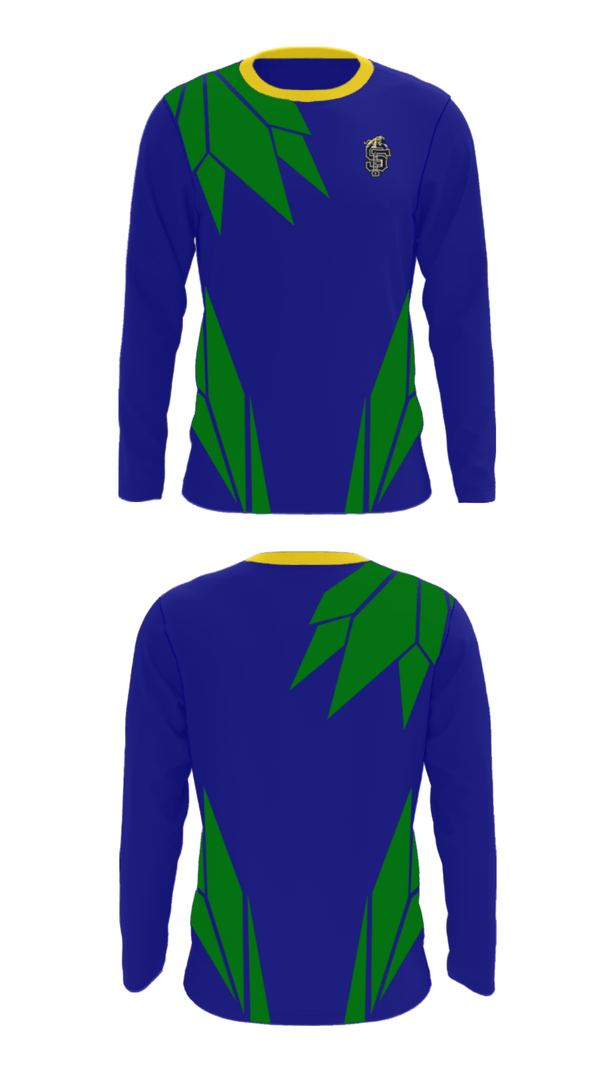 Long Sleeve Performance Shirt, Sumner-Fredericksburg High School Bowling, Bowling, Teamtime, Team time, sublimation, custom sports apparel, team uniforms, spirit wear, spiritwear, sports uniforms, custom shirts, team store, custom team store, fundraiser sports, apparel fundraiser