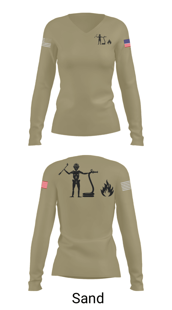 Women's Long Sleeve Vneck Shirt, Seven Hills, , Teamtime, Team time, sublimation, custom sports apparel, team uniforms, spirit wear, spiritwear, sports uniforms, custom shirts, team store, custom team store, fundraiser sports, apparel fundraiser