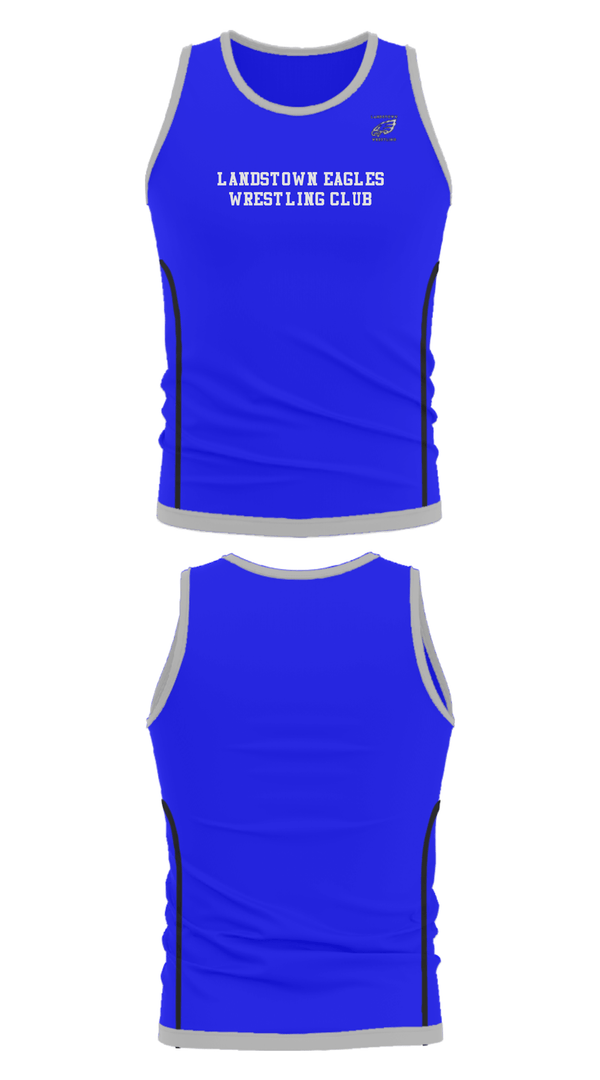 Tank Top, Landstown Eagles Wrestling Club, Wrestling, Teamtime, Team time, sublimation, custom sports apparel, team uniforms, spirit wear, spiritwear, sports uniforms, custom shirts, team store, custom team store, fundraiser sports, apparel fundraiser