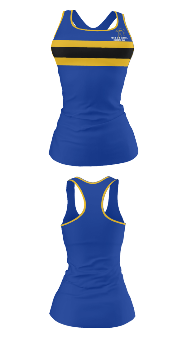 Tank Top, Fife High School Basketball, Women's Basketball, Teamtime, Team time, sublimation, custom sports apparel, team uniforms, spirit wear, spiritwear, sports uniforms, custom shirts, team store, custom team store, fundraiser sports, apparel fundraiser