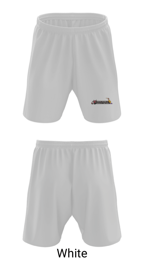Athletic Shorts With Pockets, Johnston Trucking LLC, , Teamtime, Team time, sublimation, custom sports apparel, team uniforms, spirit wear, spiritwear, sports uniforms, custom shirts, team store, custom team store, fundraiser sports, apparel fundraiser