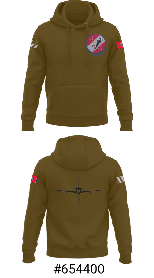 Hoodie, 151st Air Refueling Squadron, Air Force, Teamtime, Team time, sublimation, custom sports apparel, team uniforms, spirit wear, spiritwear, sports uniforms, custom shirts, team store, custom team store, fundraiser sports, apparel fundraiser